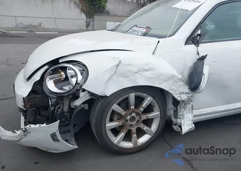 2016 Volkswagen Beetle 1.8T Sel from USA, damaged, VIN 3VWJ17ATXGM614853